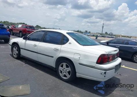 2004 Chevrolet Impala z USA, uszkodzony, nr VIN 2G1WF52E749381185